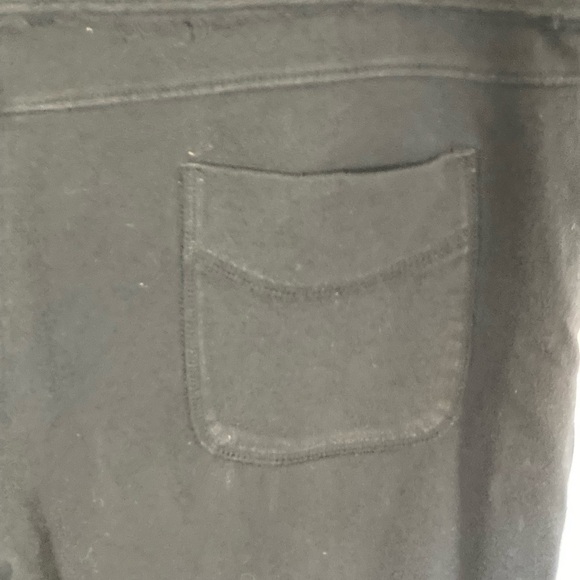 Apt 9 Black Capris Sz Large - Picture 6 of 8